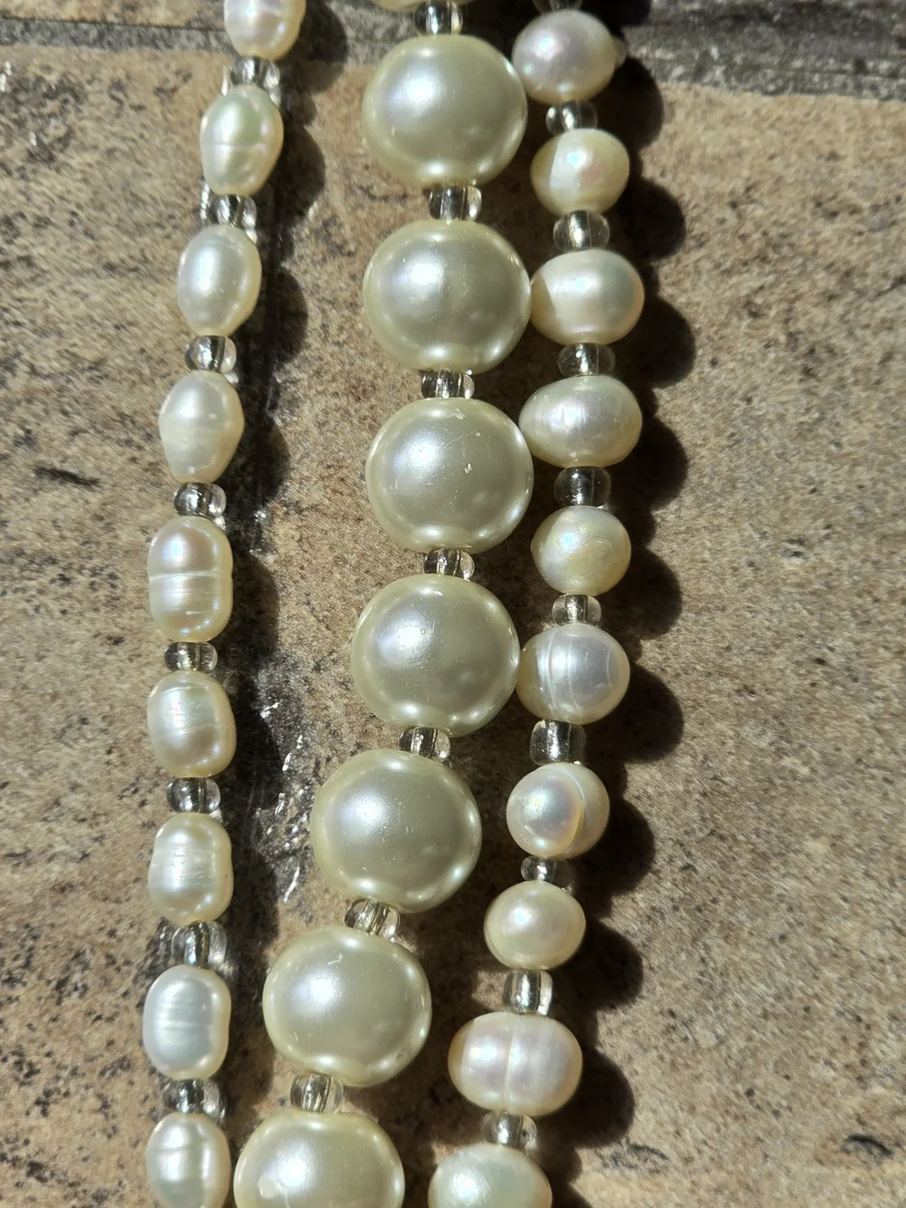 Classic Childs Pearl Multi-Strand Bracelet - Ivory
